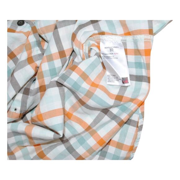 Woolrich Mens Size XL Plaid Short Sleeve Collared Shirt - Picture 5 of 6